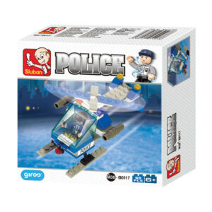 Police Helicóptero Intervenção 69 pcs