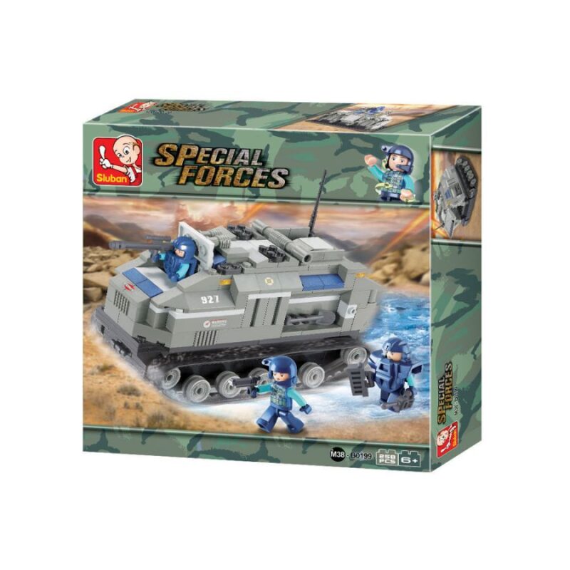 Police Veículo Armado 258 pcs