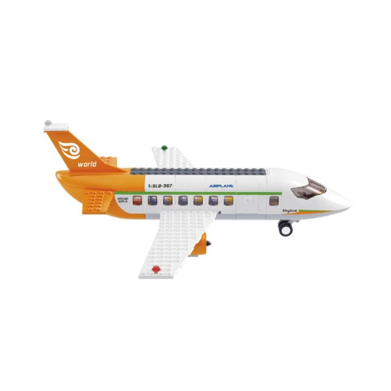 Aviation Torre de Controlo com Avião 678 pcs