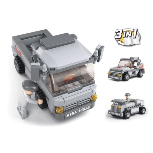 Army 3 em 1 Camião Intervenção 108 pcs