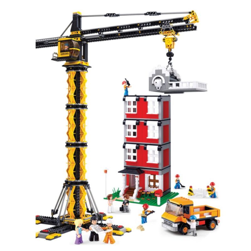 SL0555 Town Grua Gigante 1461 pcs