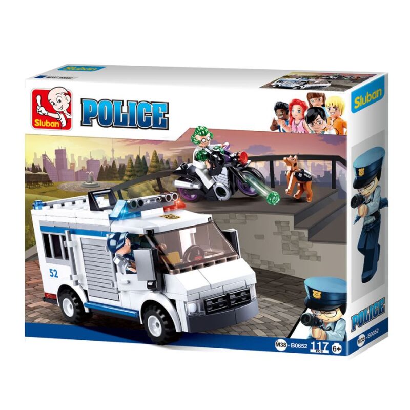 Police II Set Patrulha Cidade 117 pcs