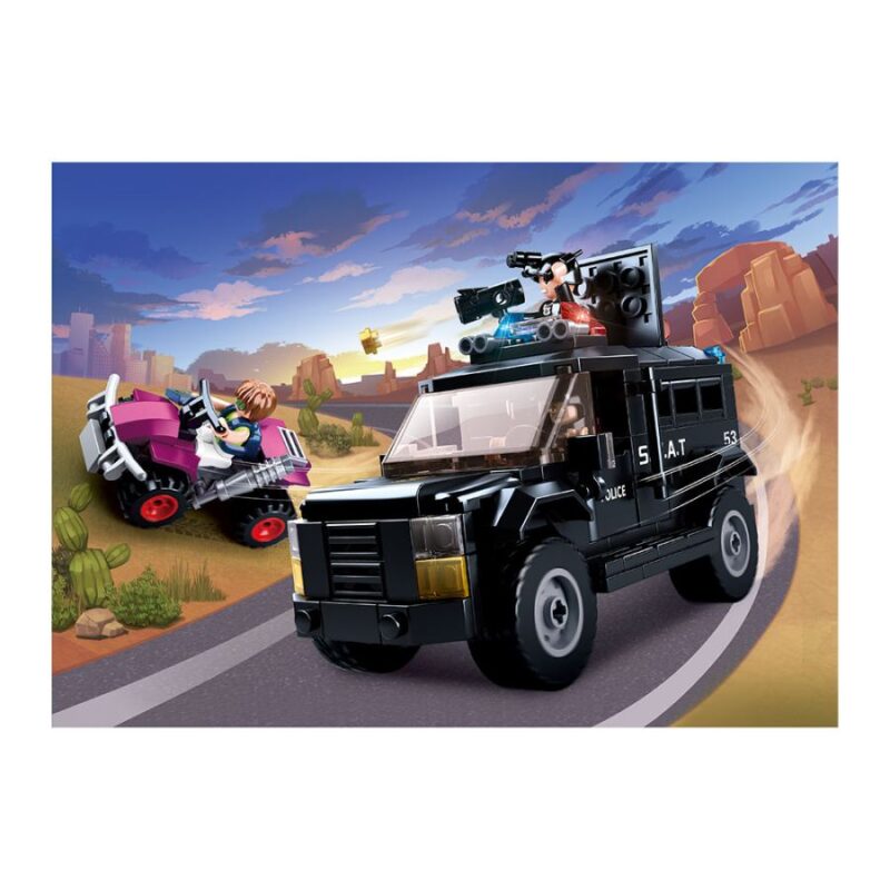 SL0653_2 Police II Set Patrulha SWAT 290 pcs