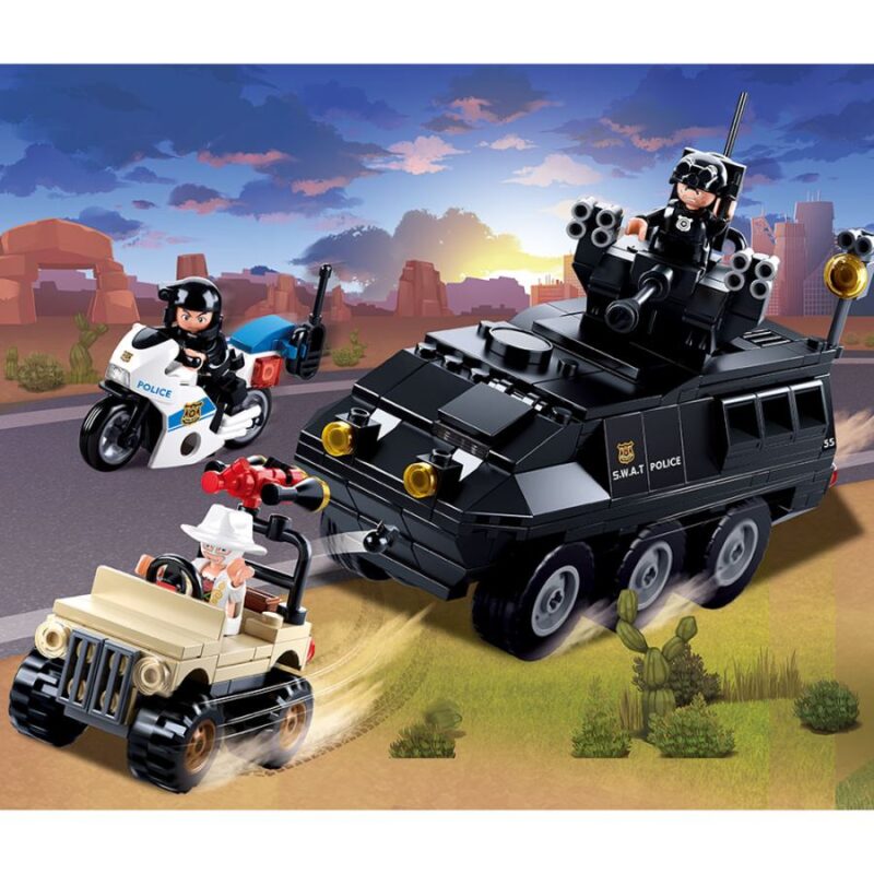 Police II Set Patrulha Cidade 310 pcs