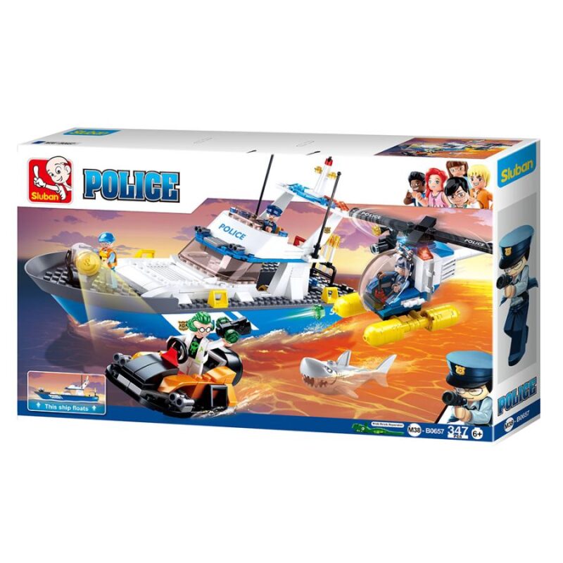 Police II Set Patrulha Marítima 339 pcs