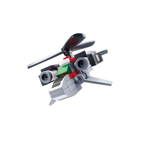 Army 10 em 1 Helicóptero 41 pcs