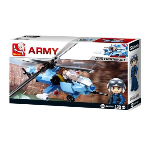 Army Tanque e Helicóptero +/- 100 pcs