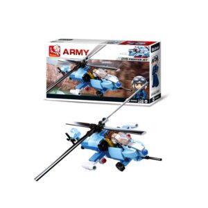 Army Tanque e Helicóptero +/- 100 pcs