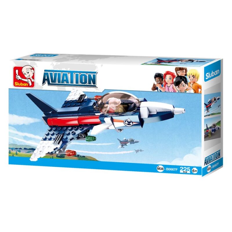 SL0667F Aviation Avião Performance 134 pcs