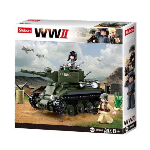 WWII BT-7 Cavalary Tanque 348 pcs