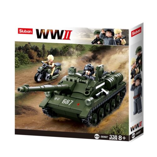 WWII SU-85 Tanque Destroyer 335 pcs