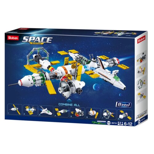 Space International Station 511 pcs