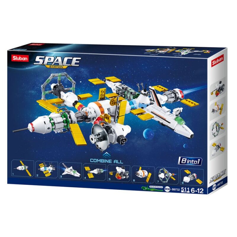 SL0732 Space International Station 511 pcs