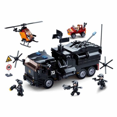 Police Camião de Comando 759 Pcs