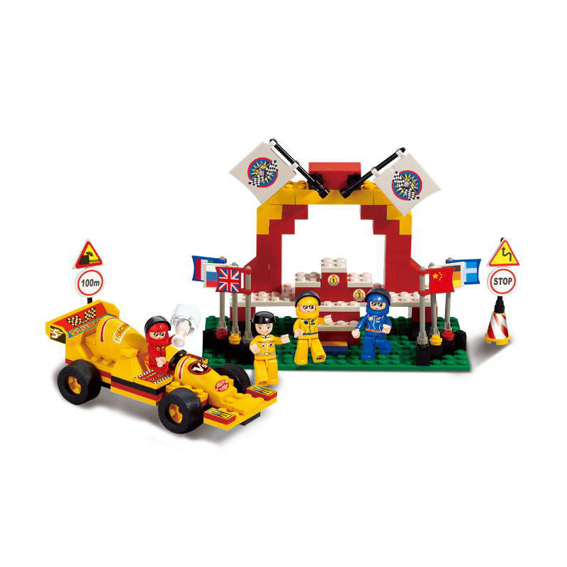 SL5100 Town Formula Car F1 Podium 149 pcs