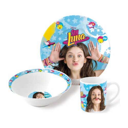 Set 3 Pcs Cerâmica Soy Luna